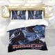 thumbnail image 5 of Robocop Conjunto de sábanas temático, trío de piezas, cómodo y amigable con la piel, diseño único, regalo de decoración para el hogar para familiares, amigos y fans,135cm *200cm, 5 of 6