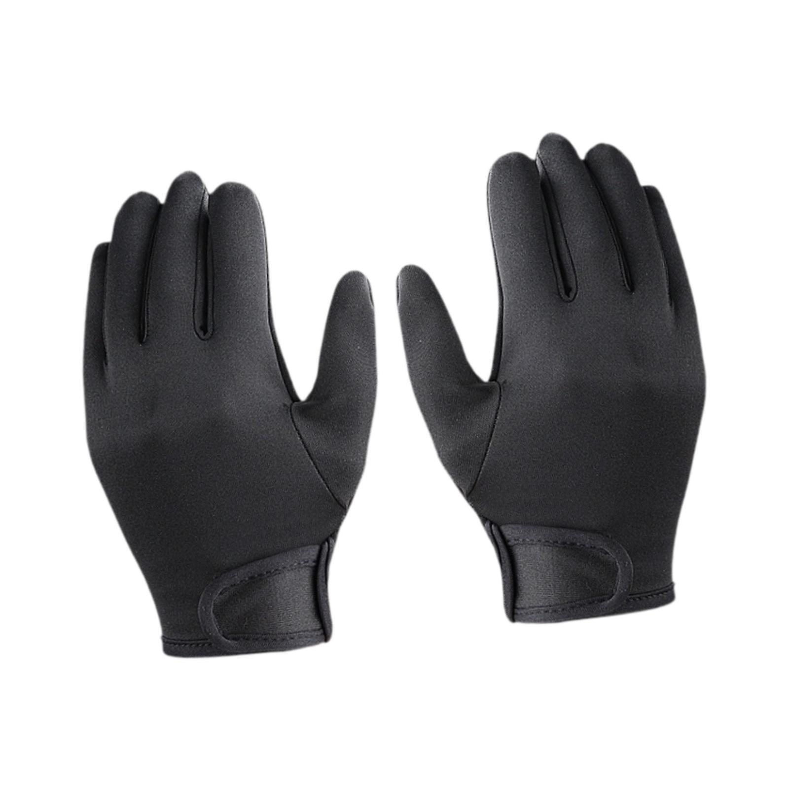 Magideal - Paquete De 2 Guantes De Peluquería, Guantes Para Rizar Y Rizar El Cabello De Salón, Guantes De Peluquero De 5 Dedos, Cubiertas Para Los Dedos Para Riz