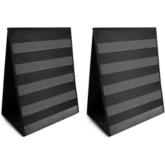 Soporte de tabla de bolsillo Essex Wares 33 cm x 43 cm negro, paquete de 2