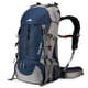 thumbnail image 1 of Mochila de senderismo Loowoko, impermeable, 50 litros, para acampar con funda para lluvia, 1 of 6