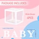 thumbnail image 2 of Cajas Para Bebés Con 4 Letras Para Baby Shower Color Blanco, 2 of 7