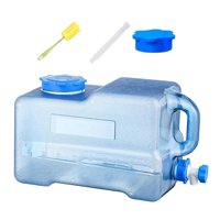 Ioensy - Contenedor De Agua Para Acampar Barril De Agua Con Grifo Para Senderismo Picnic Emergencia 19 L