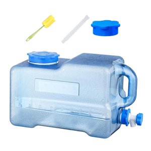 Ioensy - Contenedor De Agua Para Acampar Barril De Agua Con Grifo Para Senderismo Picnic Emergencia 19 L