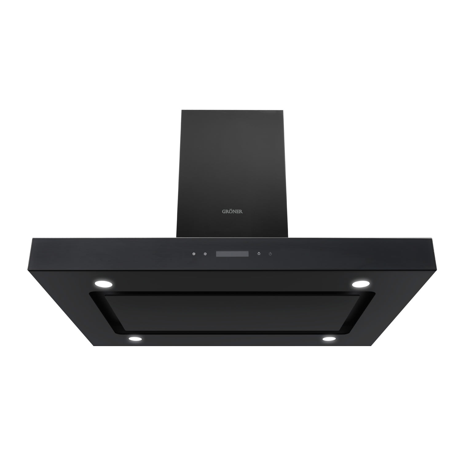 Groner - Campana Isla Black Touch 90 Cm