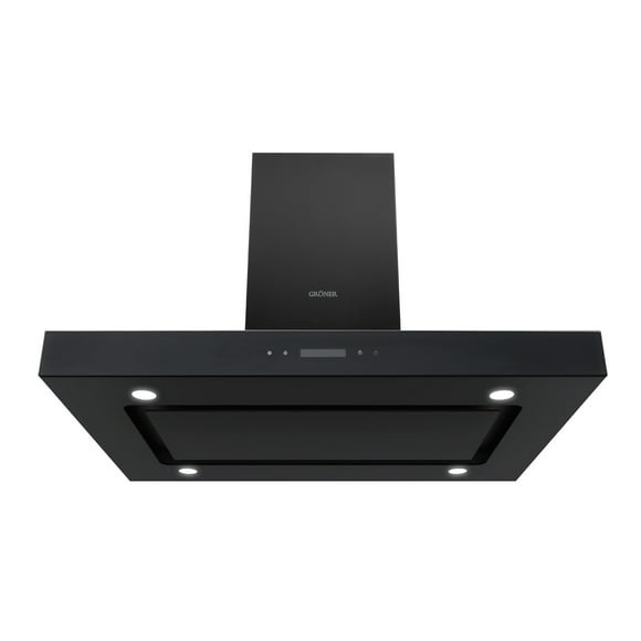 Campana Isla Black Touch 90 Cm