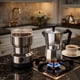 thumbnail image 2 of Moledor Eléctrico De Café + Cafetera Italiana Greca 3 Tazas Color Gris, 2 of 3