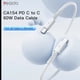 thumbnail image 3 of Cable Tipo C a Tipo C 60W 1 Metro Yesido CA154 Blanco, 3 of 4