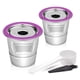 thumbnail image 1 of Cápsulas de café reutilizables Joefnel de acero inoxidable para filtros Keurig 2.0/1.0 Mini Plus (paquete de 2), 1 of 5
