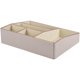 thumbnail image 5 of Organizador RHCSZ 33 cm Beige de Cuero PU con Ribete Oro Rosa, 5 of 9