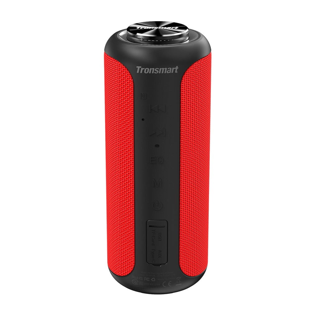 Parlantes Bt Tronsmart T6 Plus Upgraded 40w - Rojo