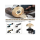 thumbnail image 3 of Juego De 4 Discos + Juego De 5 Escofinas Para Tallar Madera Dorado, 3 of 6
