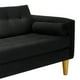thumbnail image 4 of Sofa Retro 3cg Felpa 01 Negro, 4 of 6