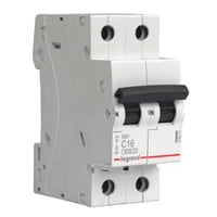 Interruptor Automático Bipolar 2P 16A (2X16A) 6Ka Curva C - Legrand
