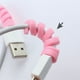 thumbnail image 2 of 10pcs Spiral Cable Protector Desk Set - Organize and Protect Your Earphone and Data Cables with this Wire Winder and Holder - Perfect for Office Use, 2 of 5