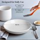 thumbnail image 3 of Set de 7 Platos para Pasta DeeCoo de Porcelana 21 cm 900 ml, 3 of 7