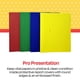 thumbnail image 3 of Report Cover School Smart con cierres de 3 orificios, tamaño A4 surtido, 25 unidades, 3 of 9