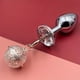 thumbnail image 2 of BDSM Anal Plug - Metal Bell Butt Plug for Masturbation and Sex Game - Erotic Props for Men and Women, 2 of 5
