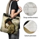 thumbnail image 3 of The Walking Dead Bolso de tela con estampado de lienzo para mujer, bolsa de compras reutilizable y estética, con cremallera interior, regalo para mujer,38*45cm., 3 of 6