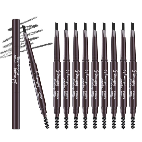 Lápiz de cejas negro impermeable Berinist 12 piezas