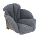 thumbnail image 3 of Cojín De Felpa Para Silla, Cojín Relleno Para Silla De Ordenador, Silla De Comedor, Color Gris Invierno, 3 of 5