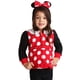 thumbnail image 1 of Sudadera con capucha para disfraz de Minnie Mouse de Disney para niña, 1 of 4