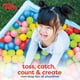 thumbnail image 2 of Pantalones Ball Pit Antsy, 200 pelotas para niños pequeños de 1 a 3 años, con bolsa, 2 of 6