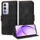 thumbnail image 1 of Carcasa FOXDOCK OPPO A80 5G de cuero PU, diseño acolchado clásico, protección contra caídas y rayones, 1 of 5