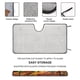thumbnail image 2 of Loo Loo Kids Parasol Para Parabrisas Delantero Protector Plegable Visera Solar Para Auto Bloquea Rayos Uv Mantiene Tu Vehículo Fresco140cm*76cm, 2 of 6