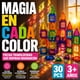 thumbnail image 5 of Bloques Magnéticos Construcción Imanes Didáctico STEM 30 Piezas: Creatividad y Aprendizaje Tridimensional, 5 of 10