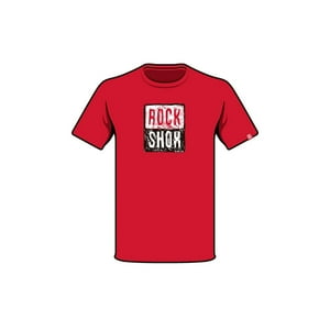 Polera Rockshox Manga Corta R2206 Rojo