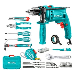 Kit Herramientas Con Taladro 115 Piezas Total