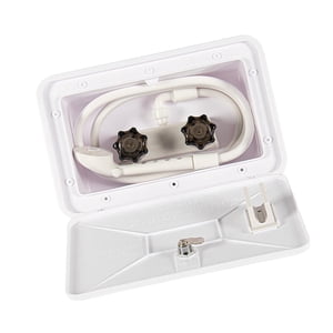 Ioensy - Generic Rv Exterior Kit De Cabina De Ducha Accesorios Para Furgoneta Autocaravana Blanco