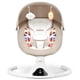 thumbnail image 1 of Baby Swing Feitiong Bluetooth con mando a distancia de 0 a 6 m, color beige, 1 of 7