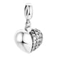 thumbnail image 3 of Dangle Pendant Charms Beads S925 Heart DIY Jewelry Regalos Para Papá Mamá Clear, 3 of 4
