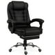 thumbnail image 1 of Silla De Oficina Giovanni Egonomica Gerencial Reclinable Negro Cuero Sintético, 1 of 6