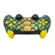 thumbnail image 4 of Controlador inalámbrico personalizado Controllerzz PS5 Viper Grid y Gold Chrome, 4 of 4