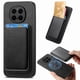 thumbnail image 4 of Funda de Cuero Magnética con Tarjetero para Honor Magic 7 Pro Cubierta Delgada Negro, 4 of 5