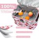 thumbnail image 4 of Cesta de Picnic Tirrinia Grande 34L Aislada Resistente al Agua Rosa, 4 of 6