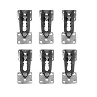 Magideal - 6X Conectores De Sofá, Accesorios A Presión Para Sofá, Soporte Resistente Y Duradero, Conector De Metal, Junta De Sofá Extraíble, Conector De Muebles