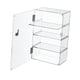thumbnail image 1 of Organizador De Escritorio Coleccionable Versátil Para Exhibición Con Puerta, Gabinete Para Venta Minorista De 4 Capas, 1 of 5