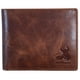 thumbnail image 1 of Cartera Plegable De Piel Auténtica Con Bloqueo Rfid Para Hombre, 1 of 8