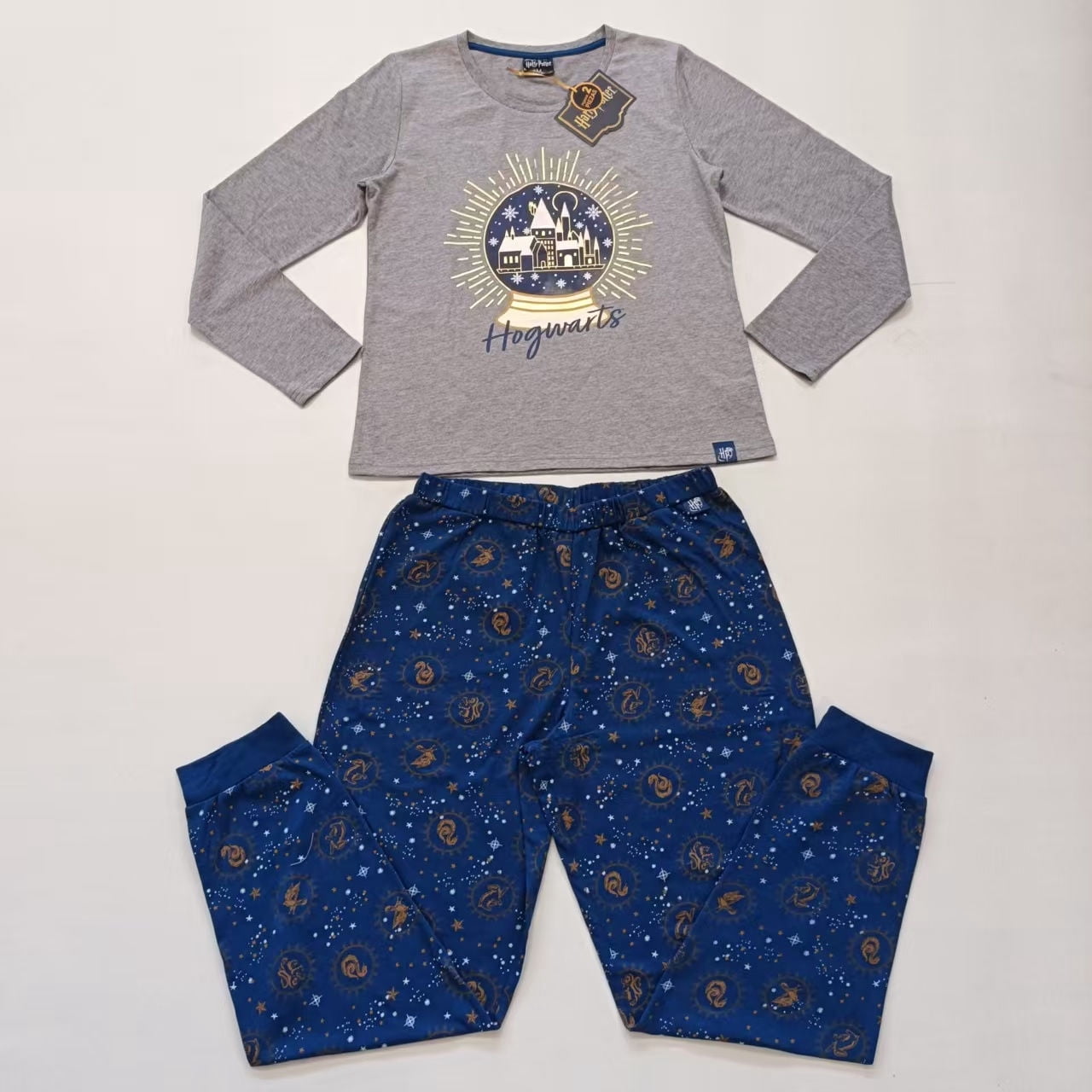 Pijama Mujer Harry Potter Azul Talla L