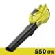 thumbnail image 2 of Sopladora de hojas RYOBI, 40 V, iones de litio, inalámbrica, 550 CFM, 120 MPH, 2 of 3
