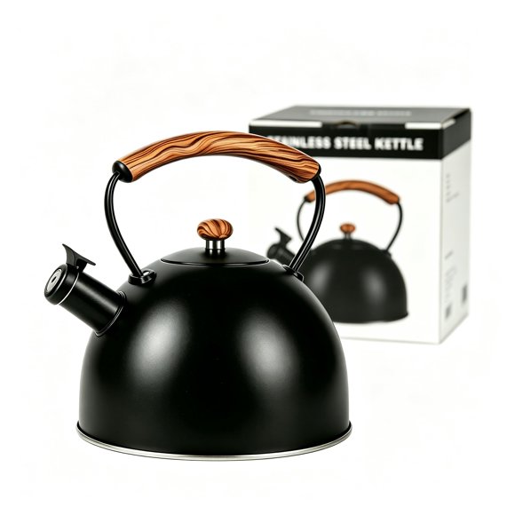 Hervidor Ray Bear 3,2 L Negro/Verde Azulado para Estufa
