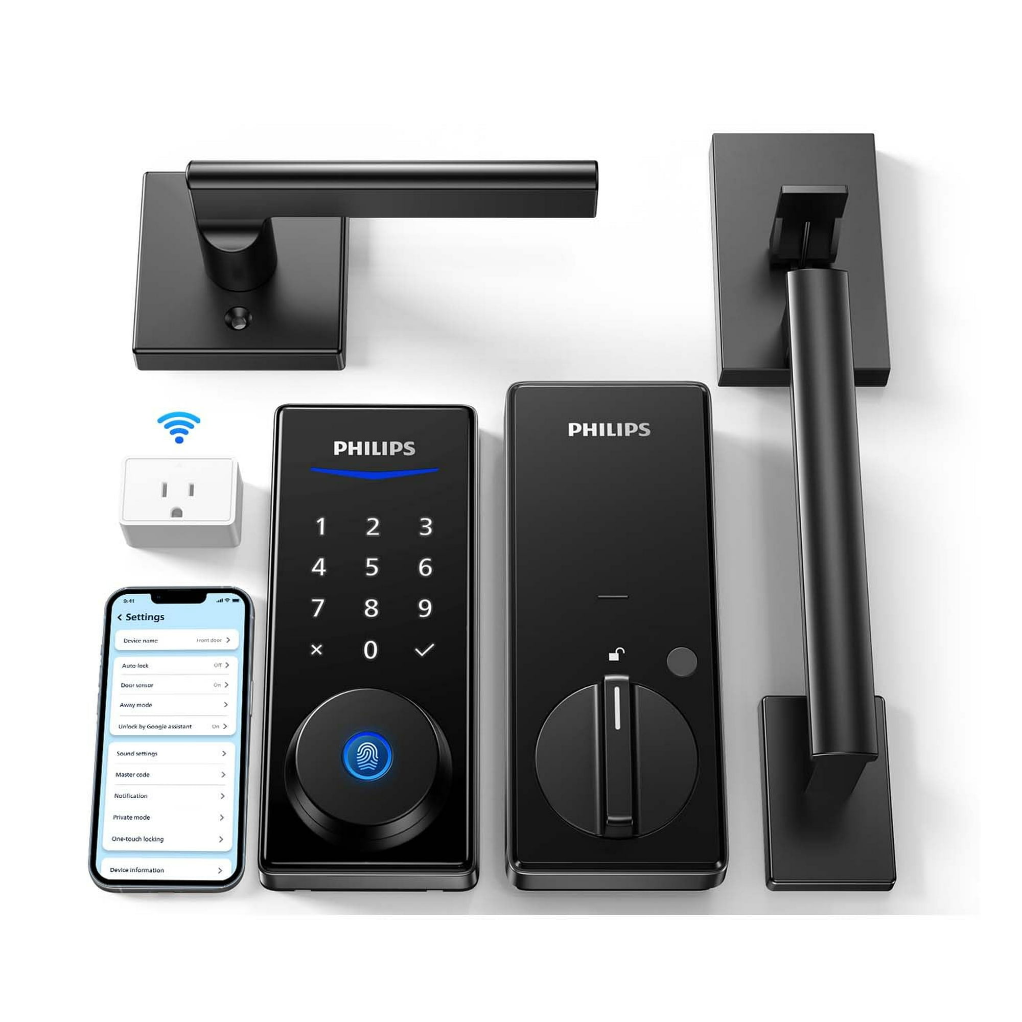 Philips - Smart Lock Wi Fi Con Asa Teclado De Entrada Sin Llave
