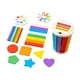 thumbnail image 2 of Juego De Apilamiento De Arcoíris De Madera, Juguete Educativo Para Niños Pequeños De 3, 4, 5 Y 6 Años, Color Arcoíris, 2 of 3