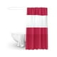 thumbnail image 1 of Cortina De Baño Impermeable Burdeo 180X200, 1 of 4