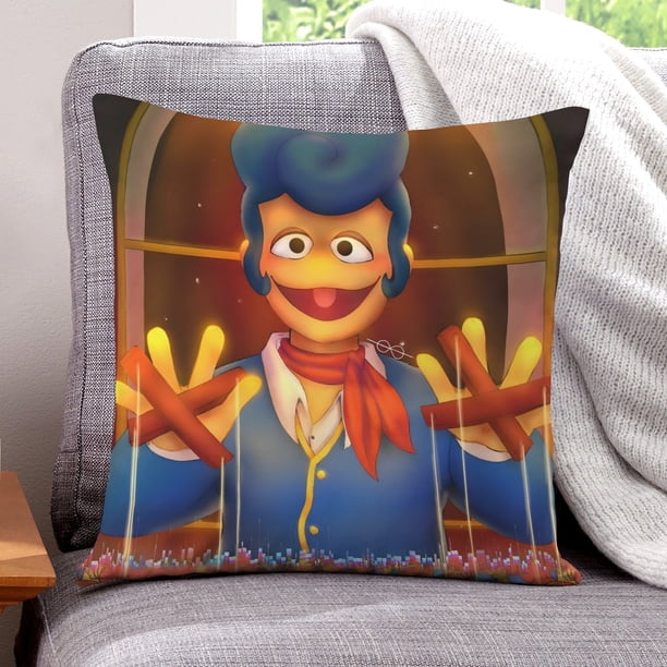 Bienvenido a Casa, Wally Darling Fundas de almohada de terciopelo con tema, regalos de funda de almohada, decoración para el hogar, cojín de lanzar, regalo de cumpleaños para fans y parejas.56*56cm.