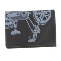 Ioensy - Cubierta Impermeable Para Bicicleta, Protector Contra La Lluvia Y El Polvo Para Bicicleta Eléctrica De Montaña Y Carretera, Color Negro Grueso
