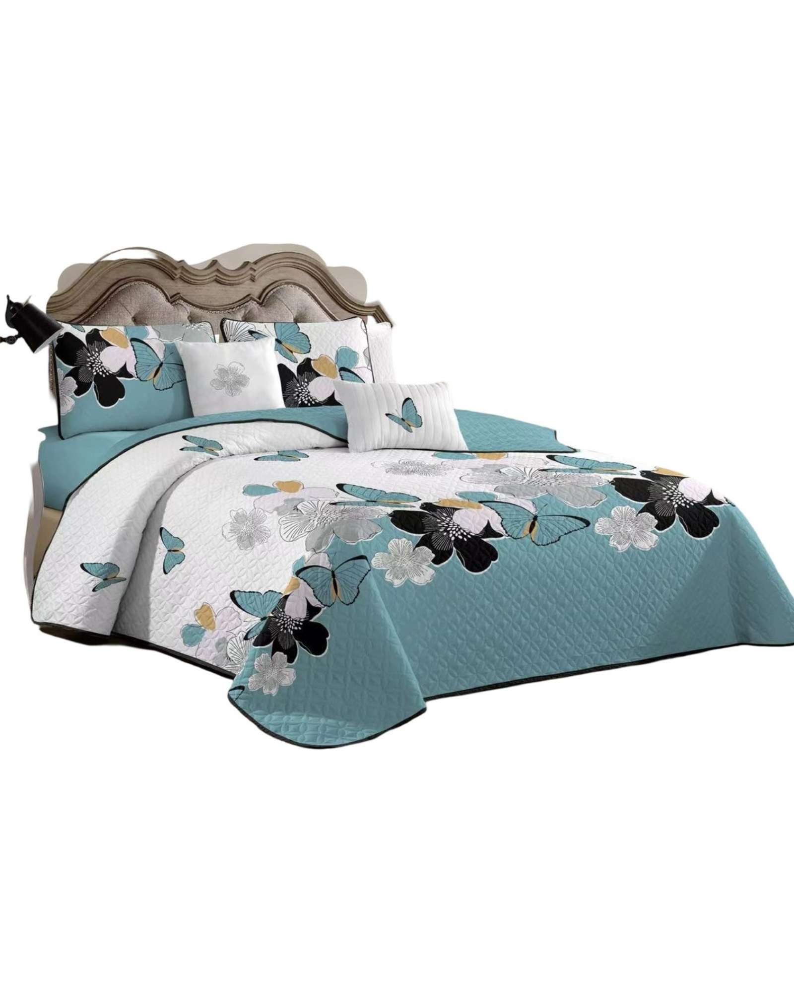 Genérico - Cubrecama Con Diseño 2 Plazas